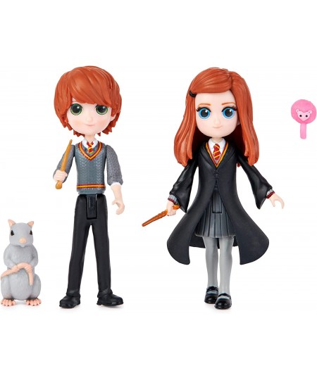 Harry Potter Magical Minis Ron and Ginny Weasley Friendship Set with 2 Creatures Kids Toys for Ages 5 and up $16.45 - Doll Pl...