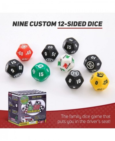 Go500 Car Racing Dice Game Racing Games for Adults and Family Table Game for Sports Fans Ages 6+ $29.79 - Dice Games