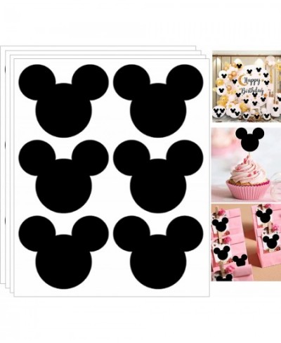 Mickey A Mouse Vinyl Chalkboard Stickers Minnie Head Stickers 2.97 x 2.5 Inch PVC Mickey Stickers Mouse Stickers 90 Pack Mick...