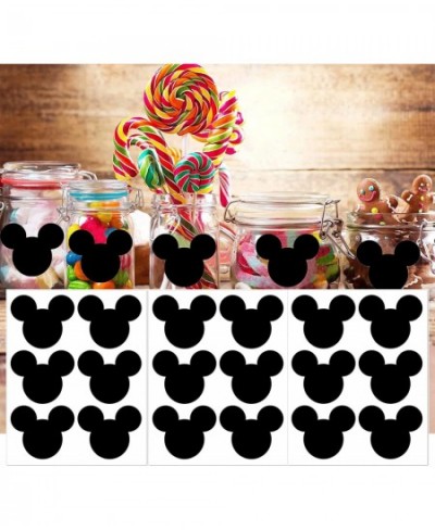 Mickey A Mouse Vinyl Chalkboard Stickers Minnie Head Stickers 2.97 x 2.5 Inch PVC Mickey Stickers Mouse Stickers 90 Pack Mick...