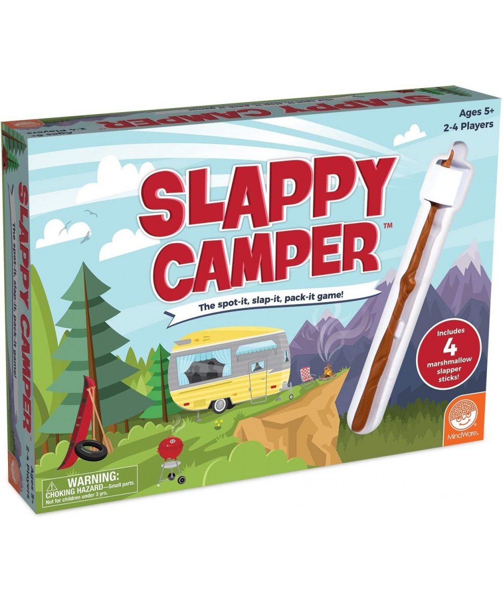 Slappy Camper – A Think-Fast & Pack-Your-Camper Game – Outrageously Fun for Kids & Adults of All Ages – Great Gift The Whole ...