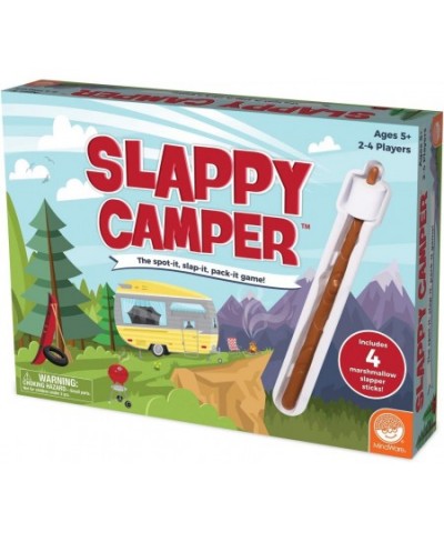 Slappy Camper – A Think-Fast & Pack-Your-Camper Game – Outrageously Fun for Kids & Adults of All Ages – Great Gift The Whole ...