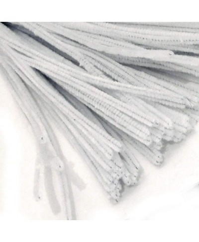 Chenille Stems Pipe Cleaner 20-inch (50-cm) 10-pc White $15.27 - Craft Pipe Cleaners