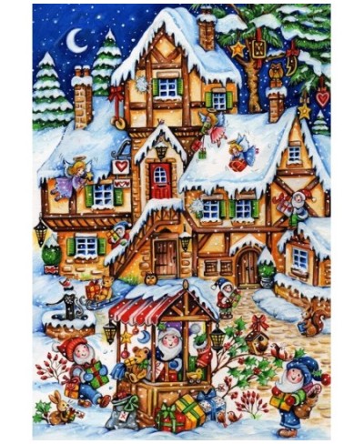 Christmas Market Kid's Jigsaw Puzzle 100 Piece $23.14 - Jigsaw Puzzles