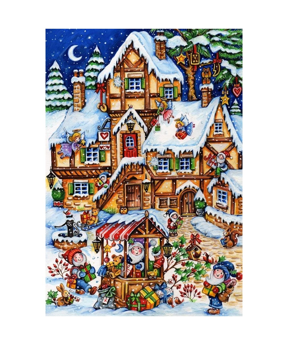 Christmas Market Kid's Jigsaw Puzzle 100 Piece $23.14 - Jigsaw Puzzles