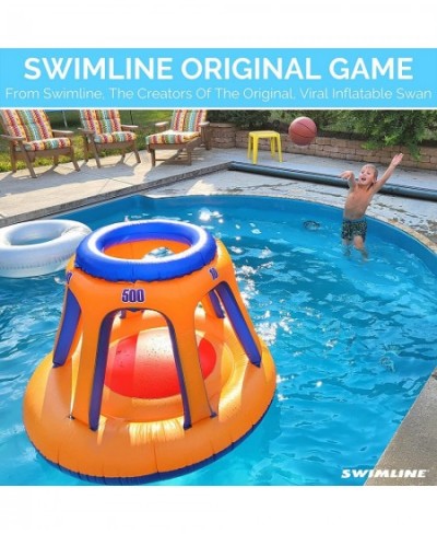 ORIGINAL 90285 Giant Shootball Floating Inflatable Basketball Toy Game With Included Ball Set For Pool Lake Ocean Backyard Pa...