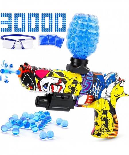 Splatter Ball Blaster Automatic Splat Blaster with 40000pcs Gel Balls for Indoor&Outdoor Activities Toy Game Backyard Team Ga...