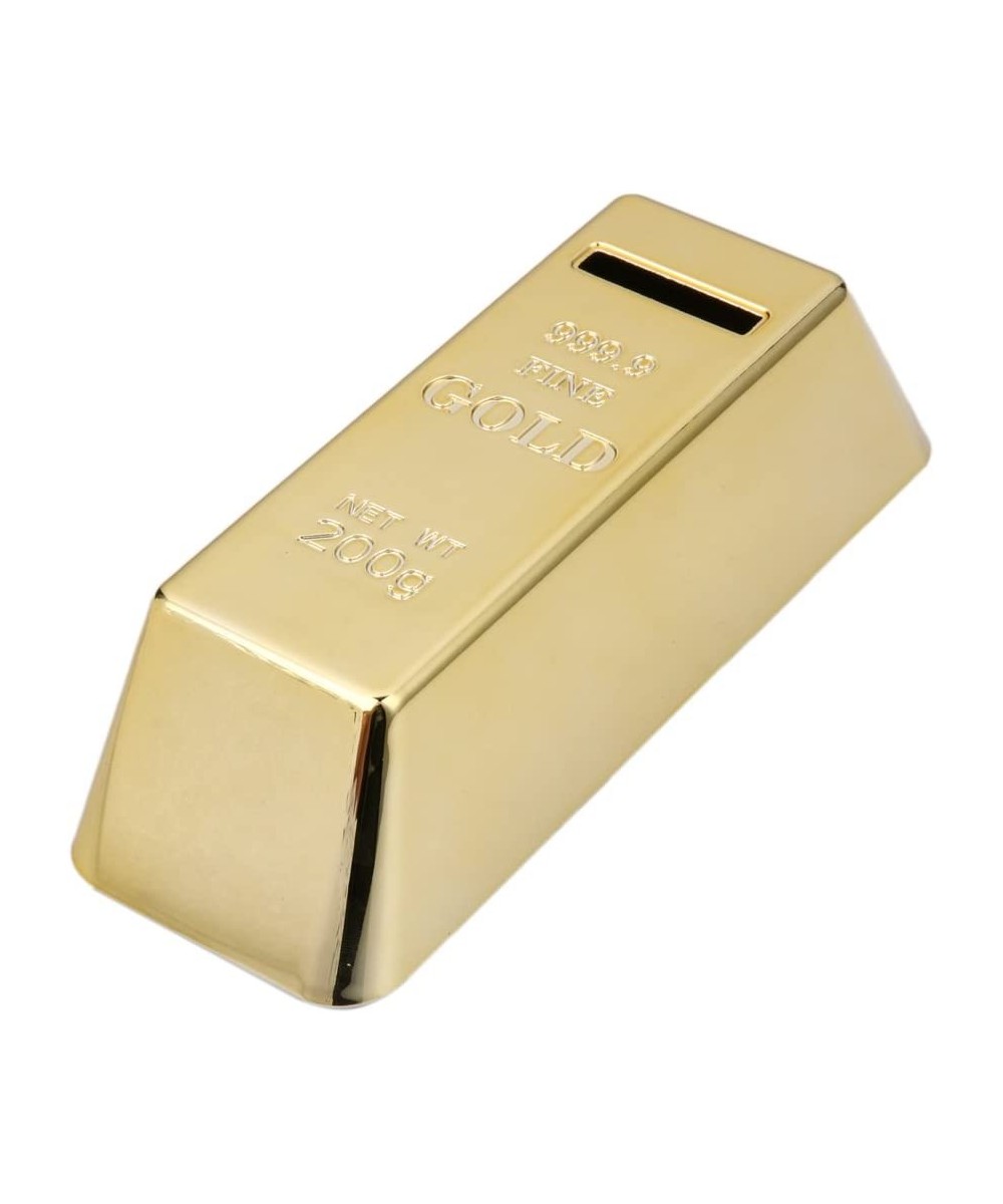 Gold Bullion Brick Coin Bank Saving Money Box $24.31 - Kids' Money Banks