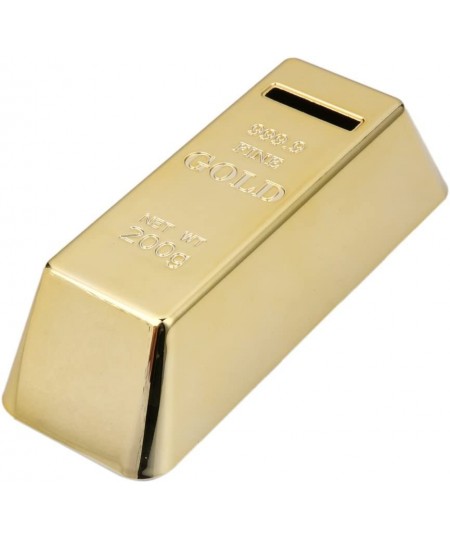 Gold Bullion Brick Coin Bank Saving Money Box $24.31 - Kids' Money Banks