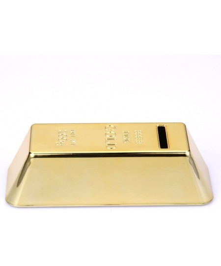 Gold Bullion Brick Coin Bank Saving Money Box $24.31 - Kids' Money Banks