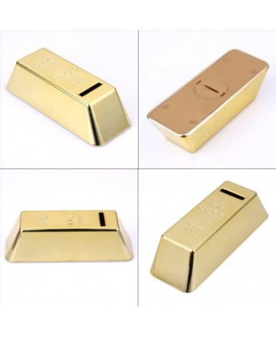 Gold Bullion Brick Coin Bank Saving Money Box $24.31 - Kids' Money Banks