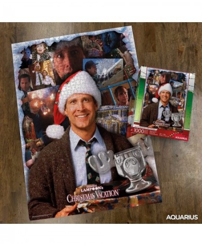 National Lampoon's Christmas Vacation Puzzle (1000 Piece Jigsaw Puzzle) - Merry Clarkmas Puzzle - Glare Free - Precision Fit ...