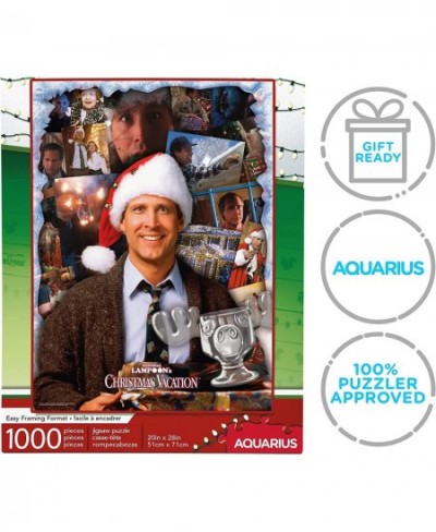 National Lampoon's Christmas Vacation Puzzle (1000 Piece Jigsaw Puzzle) - Merry Clarkmas Puzzle - Glare Free - Precision Fit ...