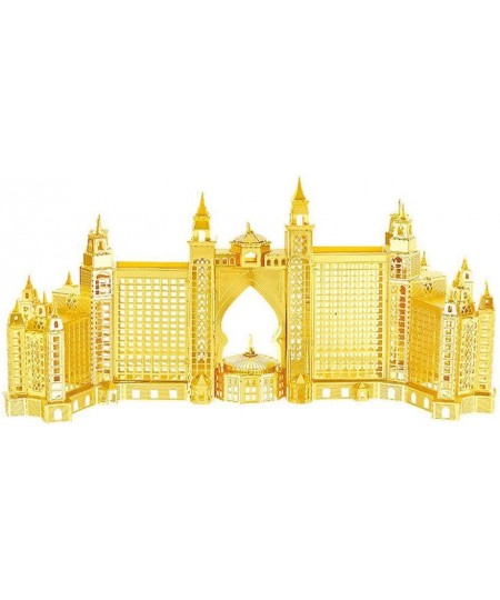 3D Metal Nano Puzzle The Atlantis Hotel Assemble Model Kits B22203T DIY 3D Laser Cut Jigsaw Toy $31.41 - 3-D Puzzles