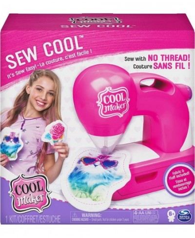 Cool Maker Sew Cool Sewing Machine with 5 Trendy Projects and Fabric for Kids 6 Aged and Up Multicolor $56.89 - Kids' Drawing...