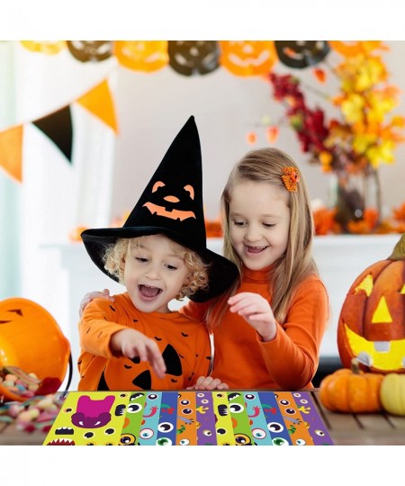 Halloween Stickers for Kids Halloween Party Games Stickers for Kids Monster Stickers 30PCS Make A Monster Stickers DIY Monste...