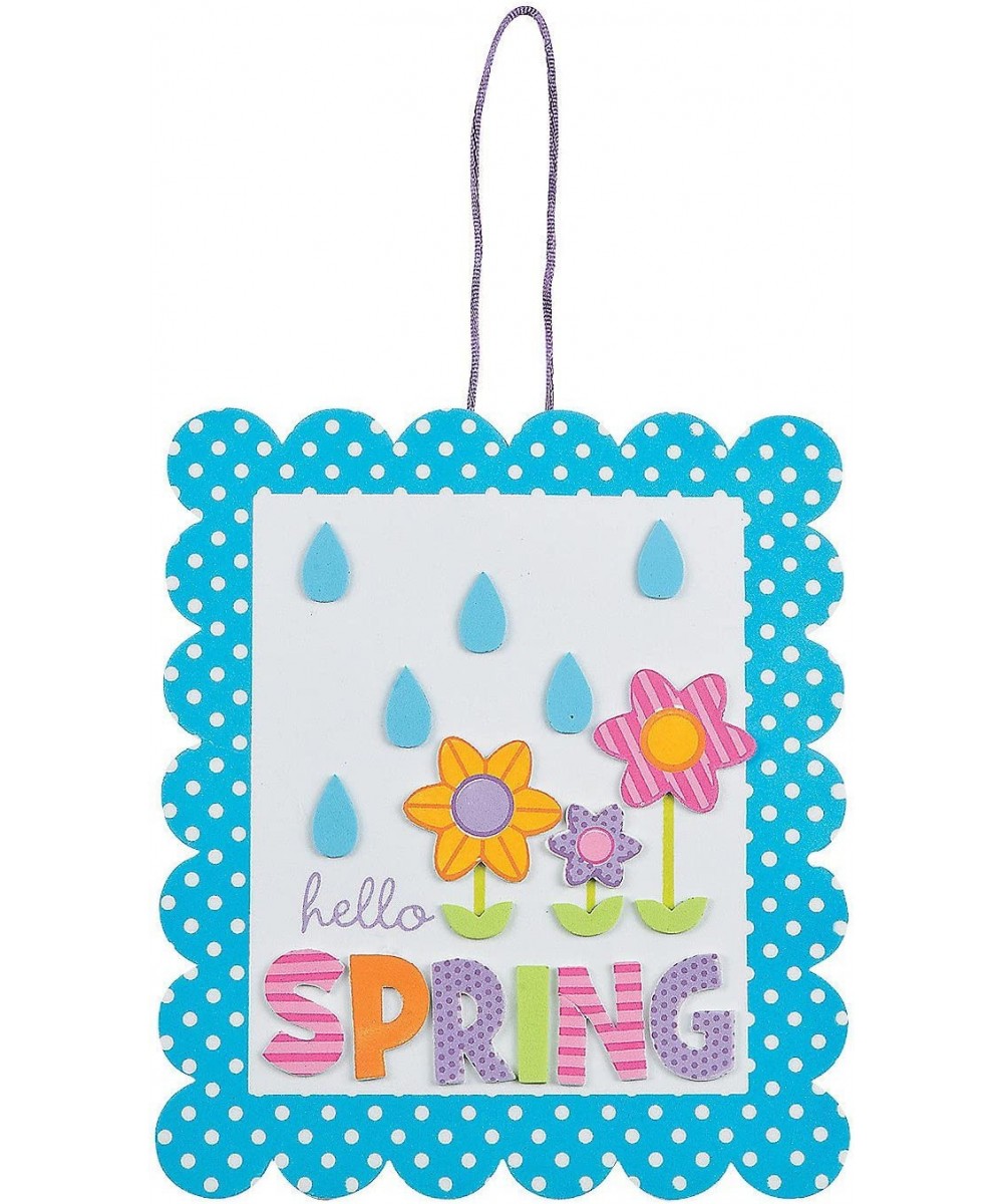 Hello Spring Sign Craft Kit - Makes 12 - Crafts for Kids and Fun Home Activities $30.72 - Craft Kits