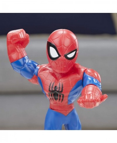 Playskool Heroes Marvel Mega Mighties Spider-Man Collectible 10 Inch Action Figure Toys for Kids Ages 3 and Up $44.55 - Actio...