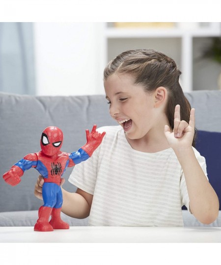 Playskool Heroes Marvel Mega Mighties Spider-Man Collectible 10 Inch Action Figure Toys for Kids Ages 3 and Up $44.55 - Actio...