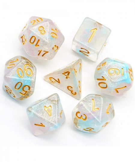 Dice Set DND Polyhedral Dice Iridecent Swirls Dice for Role Playing Game Dungeons and Dragons D&D Dice (Pink &Cyan) $21.36 - ...