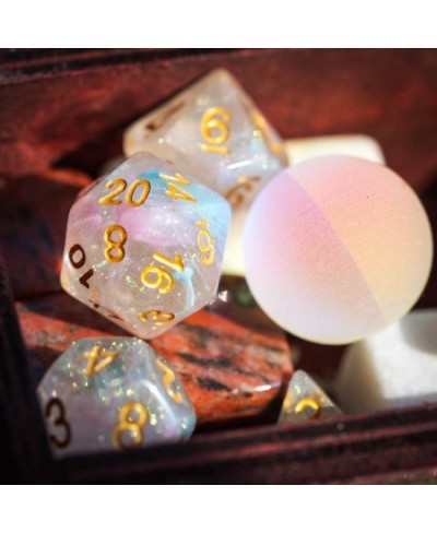 Dice Set DND Polyhedral Dice Iridecent Swirls Dice for Role Playing Game Dungeons and Dragons D&D Dice (Pink &Cyan) $21.36 - ...