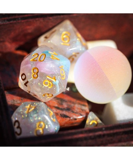 Dice Set DND Polyhedral Dice Iridecent Swirls Dice for Role Playing Game Dungeons and Dragons D&D Dice (Pink &Cyan) $21.36 - ...