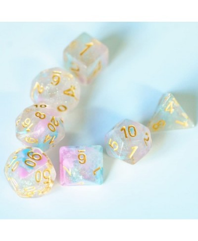 Dice Set DND Polyhedral Dice Iridecent Swirls Dice for Role Playing Game Dungeons and Dragons D&D Dice (Pink &Cyan) $21.36 - ...