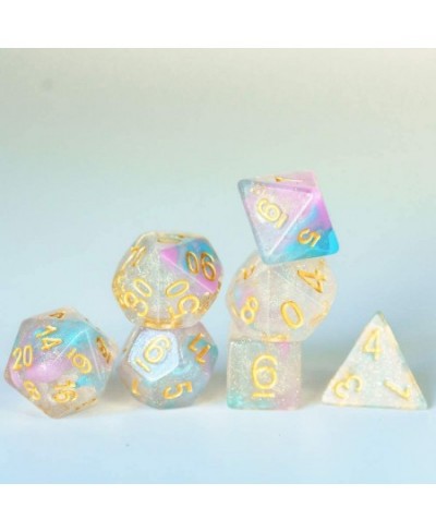 Dice Set DND Polyhedral Dice Iridecent Swirls Dice for Role Playing Game Dungeons and Dragons D&D Dice (Pink &Cyan) $21.36 - ...