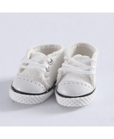 BJD Doll Shoes Casual Shoes for OB11 GSC Molly Holala 1/12bjd Shoes Doll Toy Accessories (White) $25.10 - Doll Accessories