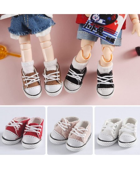 BJD Doll Shoes Casual Shoes for OB11 GSC Molly Holala 1/12bjd Shoes Doll Toy Accessories (White) $25.10 - Doll Accessories