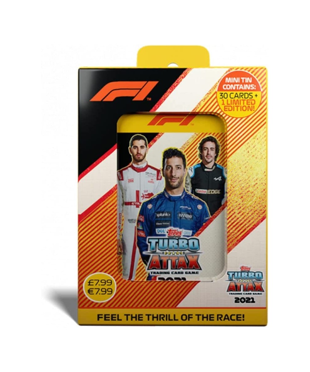 2021 Topps Turbo Attax Cards - Mini Collector Tin 3 (Ricciardo Alonso Giovinazzi) (31 Cards + Lando Norris LE) $50.98 - Tradi...