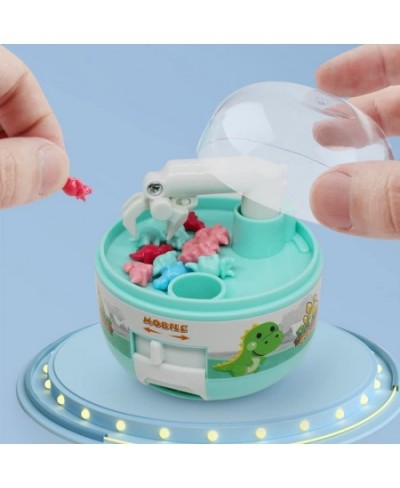 Mini Claw Machine for Kids Green 24 Tiny Stuff prizes Dinosaur Toys Claw Machine prizes Miniature Toys for Kids Birthday Gift...