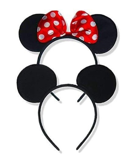 SET OF 2 Murine Ears Headband Murine Ears for Murine Costume for Women Black Murine Ears for Men Murine Ears for Boy Murine E...