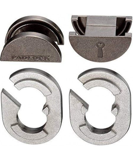 Padlock Hanayama Cast Metal Brain Teaser Puzzle (Level 5) Puzzles For Kids & Adults Ages 12 & Up Green $18.26 - Brain Teaser ...