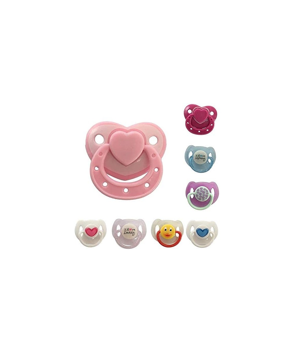 Magnetic Pacifier 8 pcs 8 Color for Reborn Baby Dolls Boy Girl Dummy Magnet Pacifier Dolls Nipple DIY Dolls Accessories $30.6...