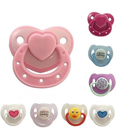 Magnetic Pacifier 8 pcs 8 Color for Reborn Baby Dolls Boy Girl Dummy Magnet Pacifier Dolls Nipple DIY Dolls Accessories $30.6...