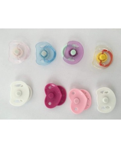 Magnetic Pacifier 8 pcs 8 Color for Reborn Baby Dolls Boy Girl Dummy Magnet Pacifier Dolls Nipple DIY Dolls Accessories $30.6...