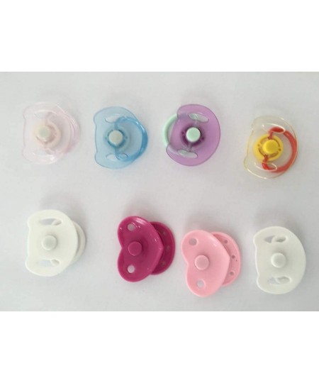 Magnetic Pacifier 8 pcs 8 Color for Reborn Baby Dolls Boy Girl Dummy Magnet Pacifier Dolls Nipple DIY Dolls Accessories $30.6...