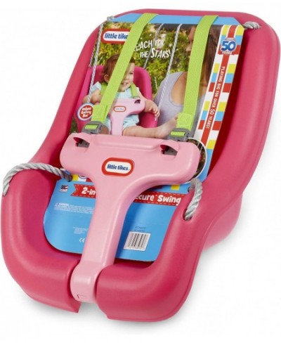 2-in-1 Snug 'n Secure Swing Magenta $45.13 - Play Sets & Playground Equipment