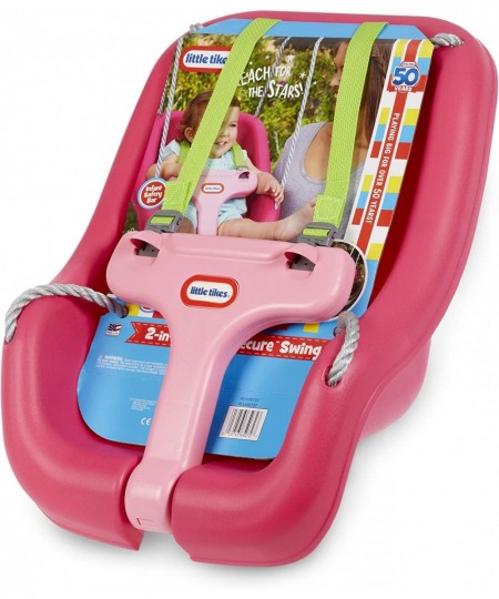 2-in-1 Snug 'n Secure Swing Magenta $45.13 - Play Sets & Playground Equipment