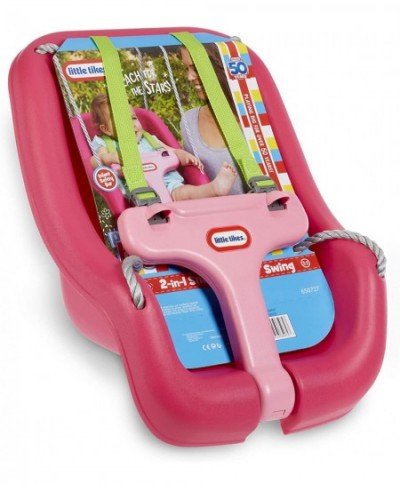 2-in-1 Snug 'n Secure Swing Magenta $45.13 - Play Sets & Playground Equipment