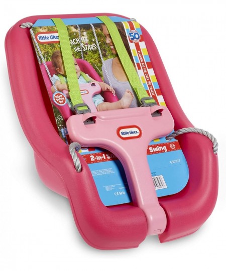 2-in-1 Snug 'n Secure Swing Magenta $45.13 - Play Sets & Playground Equipment