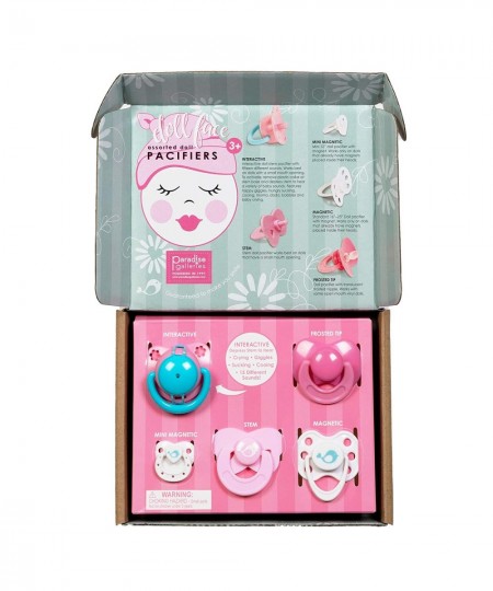 Reborn Baby Doll Accessories Doll Face Pacifier Gift Set - 5-Piece Pacifier Set $25.43 - Dolls