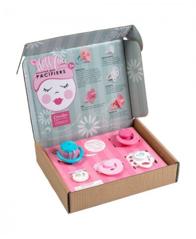 Reborn Baby Doll Accessories Doll Face Pacifier Gift Set - 5-Piece Pacifier Set $25.43 - Dolls