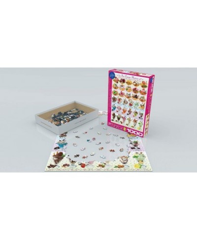 Ice Cream Flavours Puzzle (1000-Piece) 1000 Piece Puzzle $33.33 - Jigsaw Puzzles