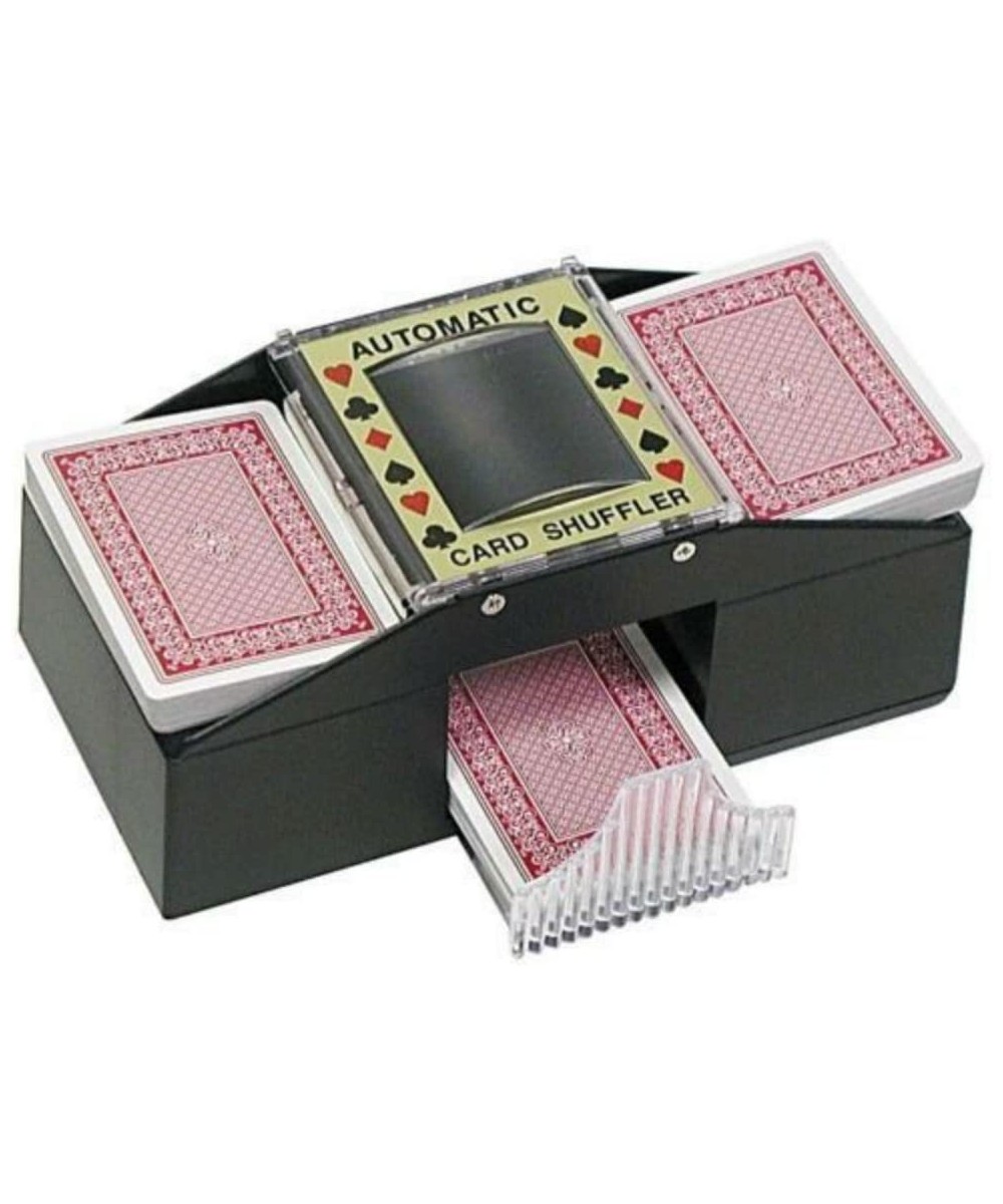 COLIBYOU Casino Deluxe Automatic 2 Deck Card Shuffler Poker Texas Hold’em Black Jack New $30.16 - Casino Equipment