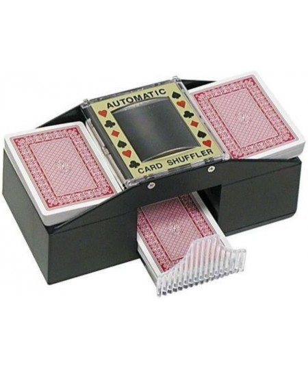 COLIBYOU Casino Deluxe Automatic 2 Deck Card Shuffler Poker Texas Hold’em Black Jack New $30.16 - Casino Equipment