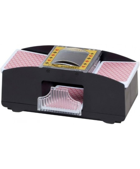 COLIBYOU Casino Deluxe Automatic 2 Deck Card Shuffler Poker Texas Hold’em Black Jack New $30.16 - Casino Equipment