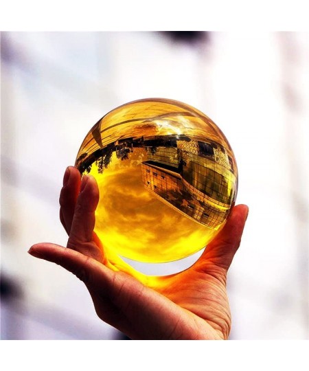 76mm Golden/Honey Color Acrylic Contact Juggling Ball - Approx. 3 inch $31.49 - Juggling Sets