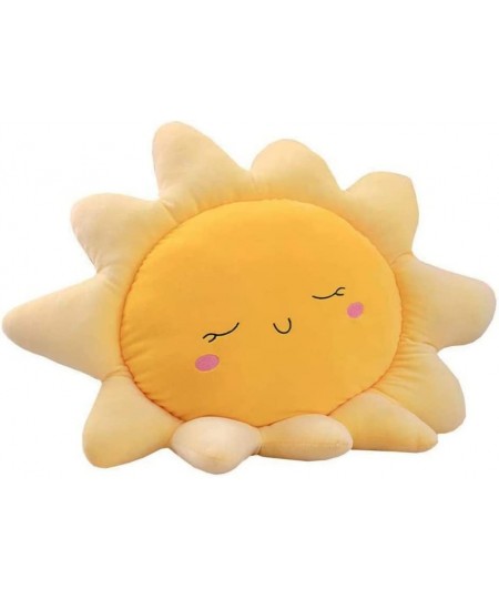 Sun Pillow Cute Stuffed Sun Plush Pillow Throw Pillow Sofa Cushion Pillow Car Neck Pillow Bedside Decoration Soft Toy for Kid...